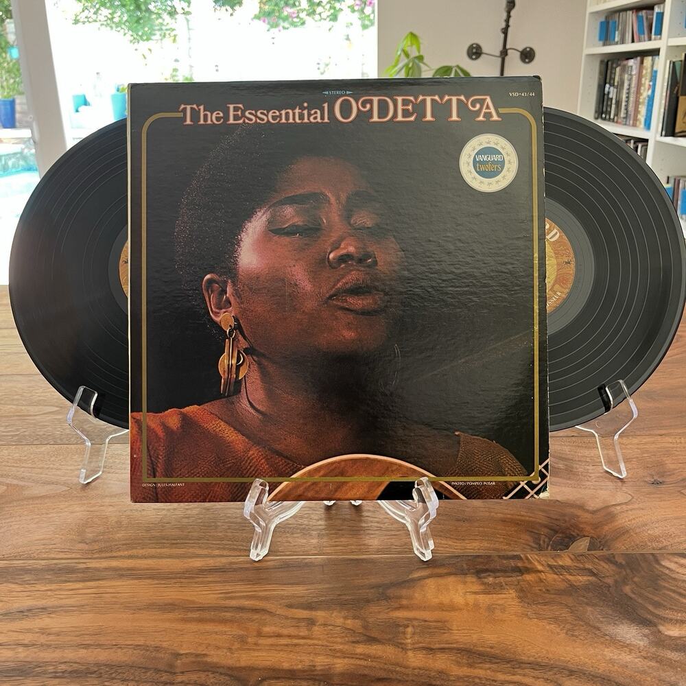 Odetta The Essential Odetta Gatefold Vinyl LP 1973 Vanguard VSD-43/44